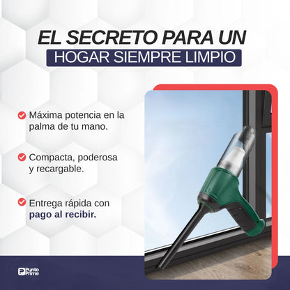 Aspiradora portátil CleanMax + ENVÍO GRATIS HASTA HOY (ÚLTIMAS UNIDADES)